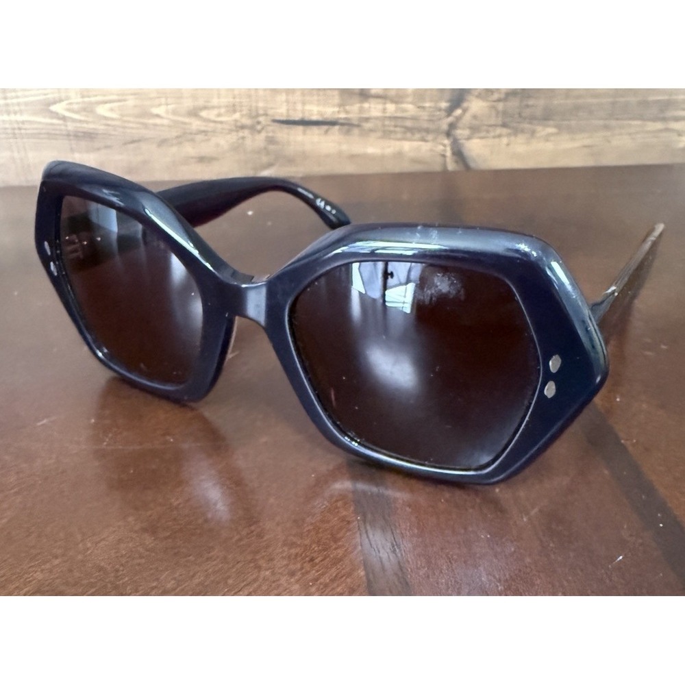 Isabel Marant Blk/Plum Geometric Ladies Sunglasses IM 0107/G/S 0T7U1 53 22 145